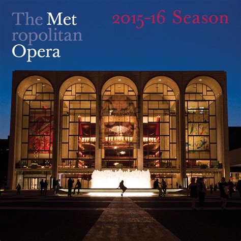 met opera|met opera official website.